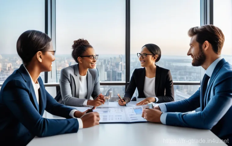 무역 회사에서의 실무 트레이닝 경험 - Image Prompt 1: Global Collaboration and Soft Skills**